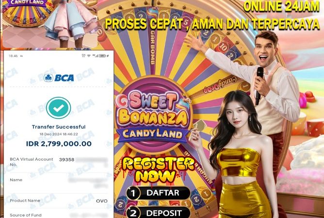 WITHDRAW SWEET BONANZA CANDYLAND