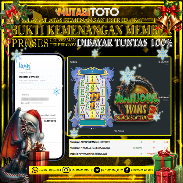 WITHDRAW MAHJONG WINS 3