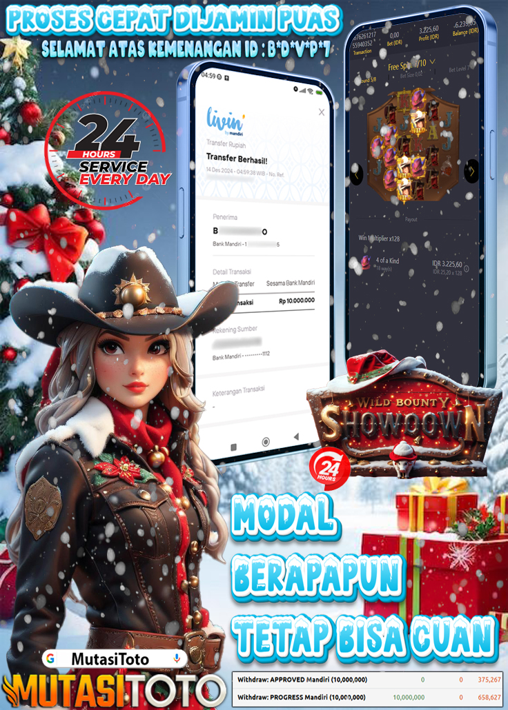 WITHDRAW WILD BONUNTY SHOWDOWN