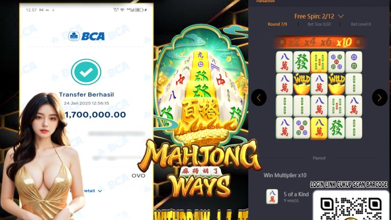 KEMENANGAN MEMBER BERMAIN DI MAHJONG WAYS PG SOFT