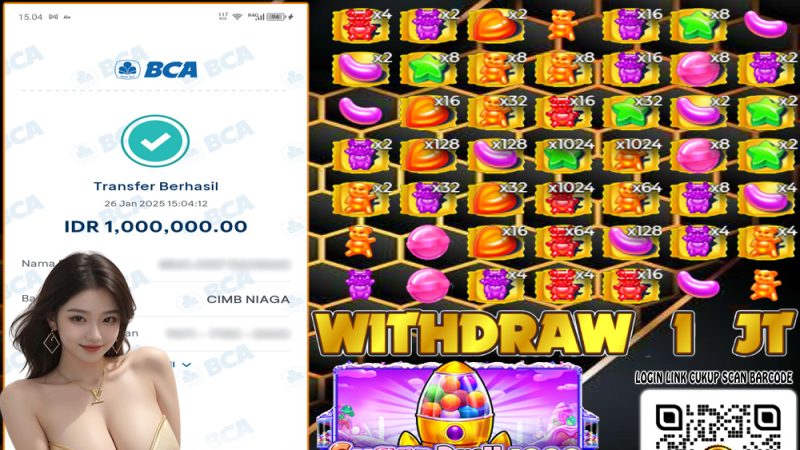 KEMENANGAN MEMBER BERMAIN DI SUGAR RUSH 1000