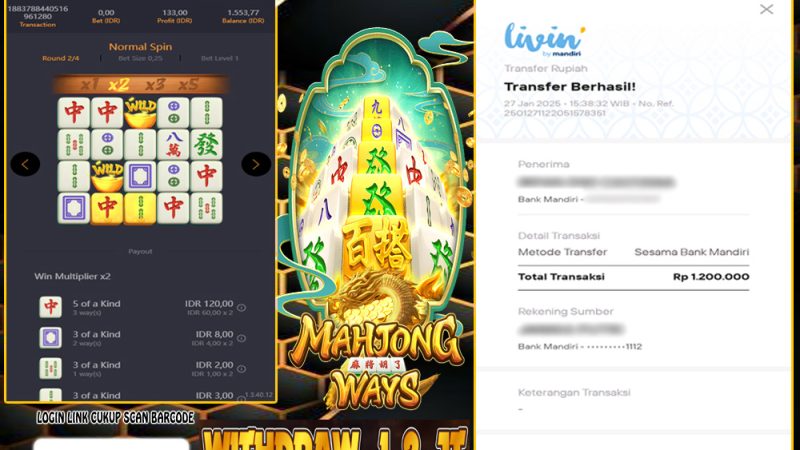 KEMENANGAN MEMBER BERMAIN DI MAHJONG WAYS PG SOFT