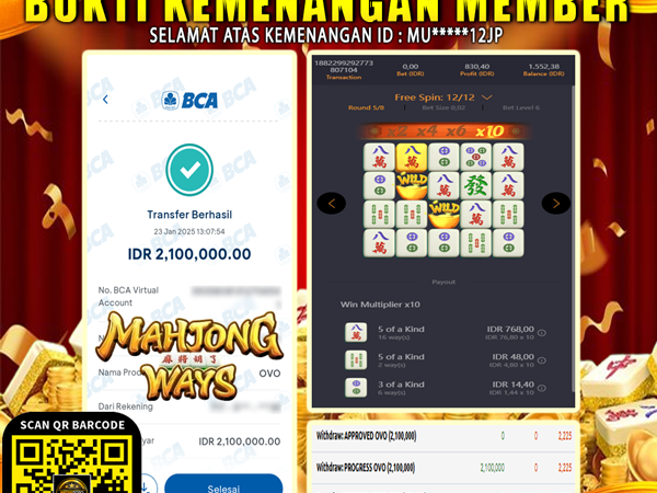 WITHDRAW MAHJONG WAYS