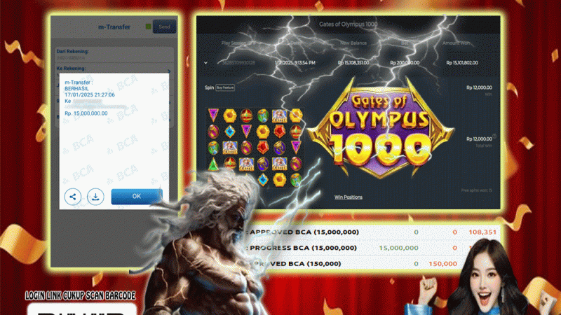 WITHDRAW GATES OF OLYMPUS 1000