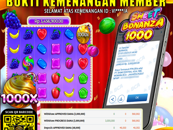 WITHDRAW SWEET BONANZA 1000