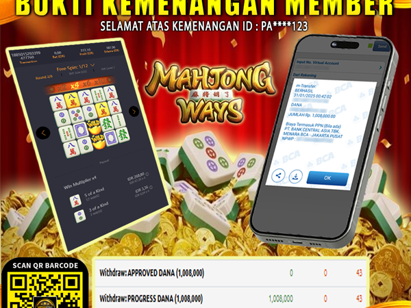 WITHDRAW MAHJONG WAYS