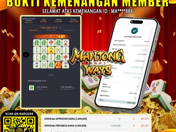 WITHDRAW MAHJONG WAYS