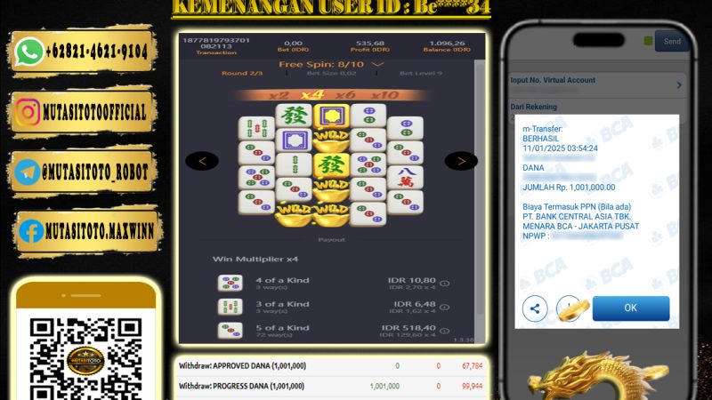 WITHDRAW MAHJONG WAYS 2