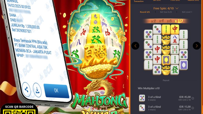 KEMENANGAN MEMBER BERMAIN DI MAHJONG WAYS 2 PG SOFT