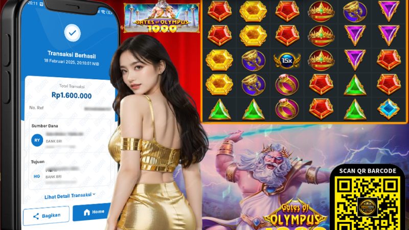 KEMENANGAN MEMBER BERMAIN DI GATES OF OLYMPUS 1000