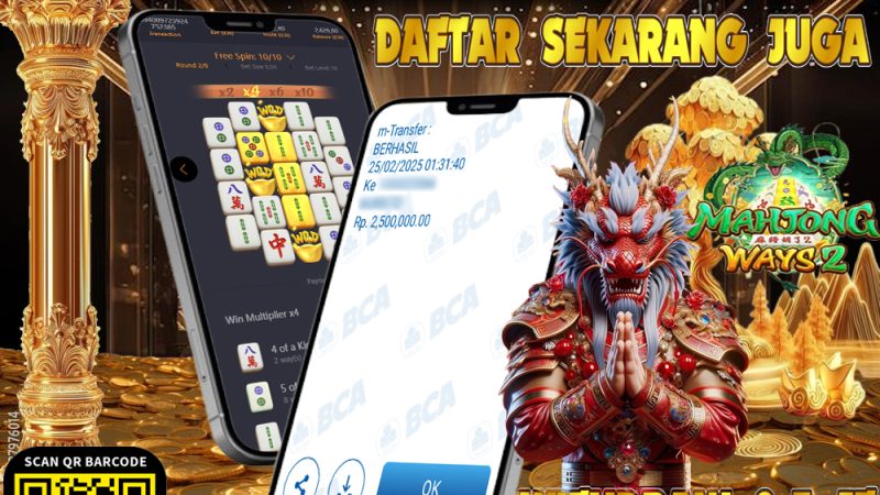 KEMENANGAN MEMBER BERMAIN DI MAHJONG WAYS 2 PG SOFT