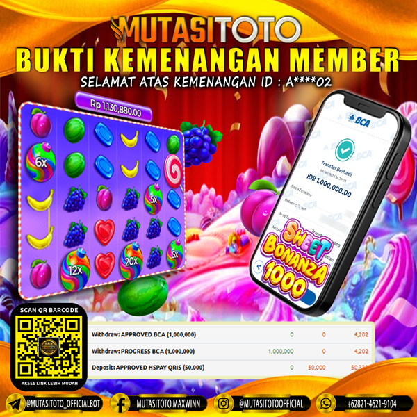 WITHDRAW SWEET BONANZA 1000