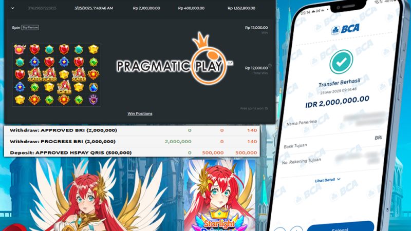 KEMENANGAN MEMBER BERMAIN DI STARLIGHT PRINCESS 1000