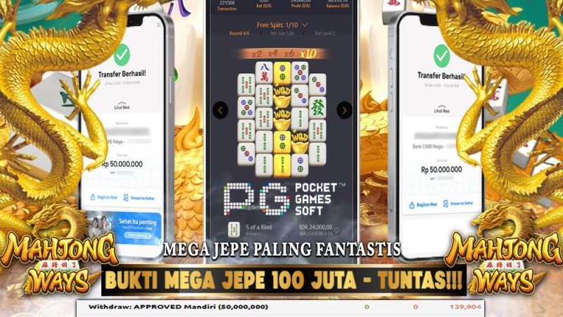 KEMENANGAN MEMBER BERMAIN DI MAHJONG WAYS  PG SOFT