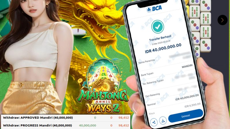 KEMENANGAN MEMBER BERMAIN DI MAHJONG WAYS 2 PG SOFT