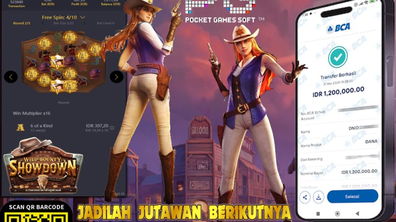 KEMENANGAN MEMBER BERMAIN DI WILD BOUNTY SHOWDOWN