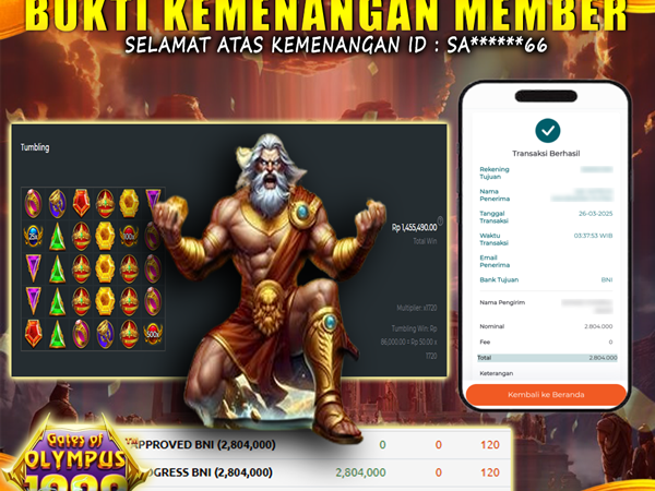 WITHDRAW GATES OF OLYMPUS 1000