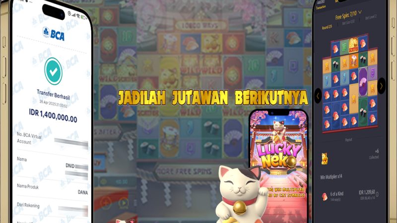 KEMENANGAN MEMBER BERMAIN DI LUCKY NEKO PG SOFT