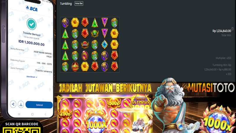 WITHDRAW GATES OF OLYMPUS 1000