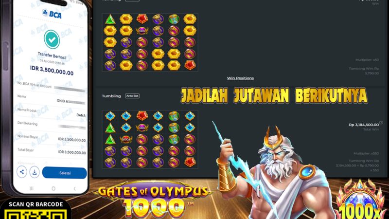 WITHDRAW GATES OF OLYMPUS 1000