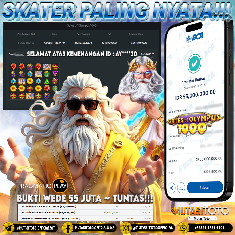 WITHDRAW GATES OF OLYMPUS 1000