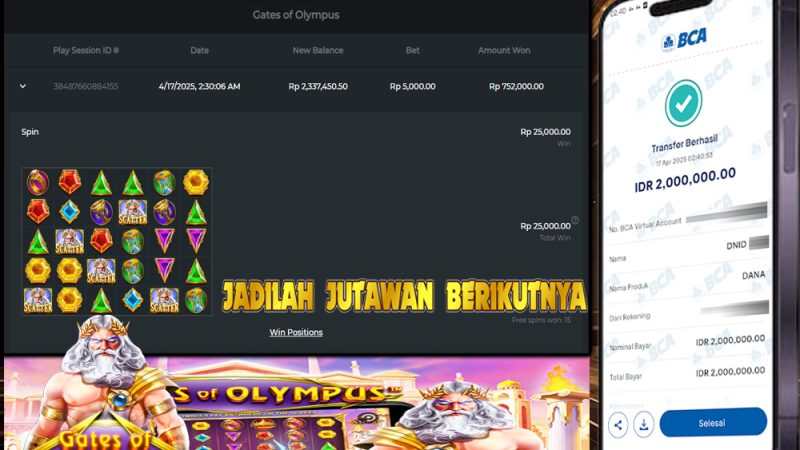 WITHDRAW GATES OF OLYMPUS 1000