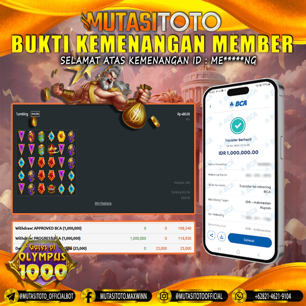 WITHDRAW GATES OF OLYMPUS 1000