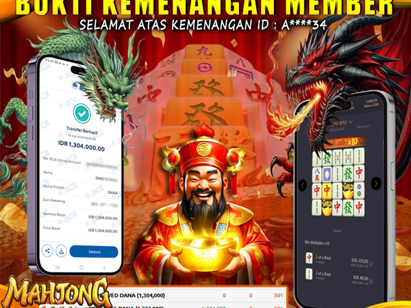 KEMENANGAN MEMBER BERMAIN DI MAHJONG WAYS PG SOFT