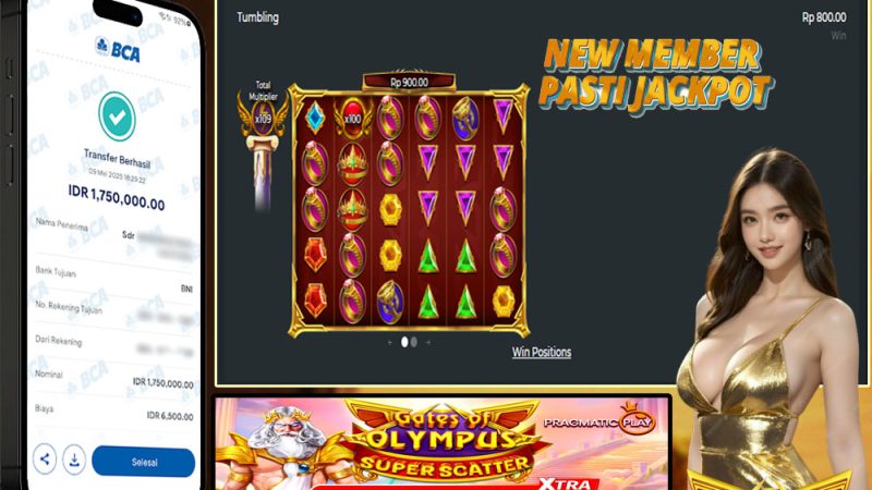 KEMENANGAN MEMBER BERMAIN DI GATES OF OLYMPUS SUPER SCATTER