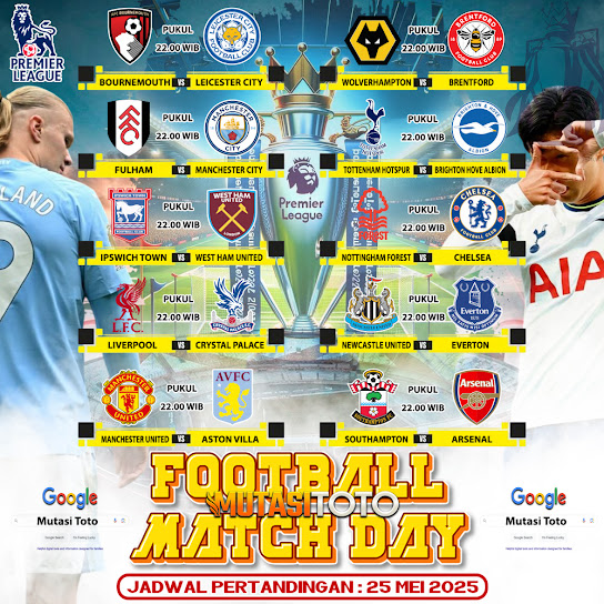 PERTANDINGAN LIGA PREMIER INGGRIS