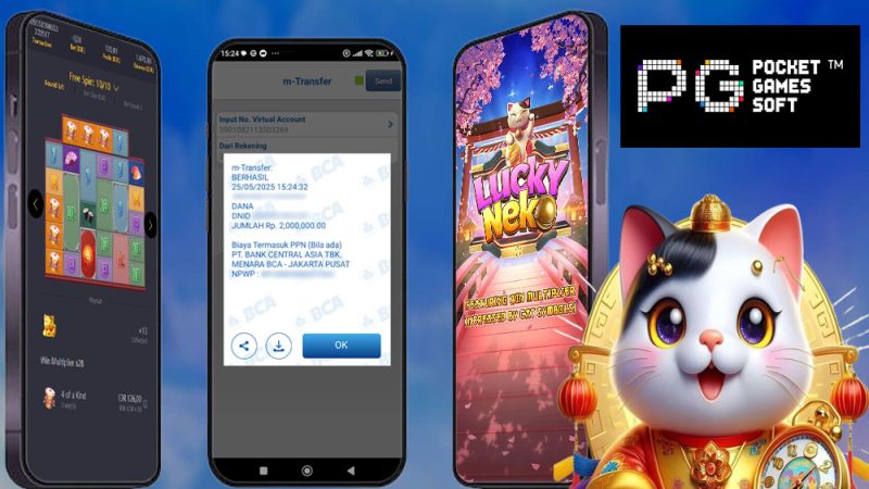 KEMENANGAN MEMBER BERMAIN DI LUCKY NEKO PG SOFT