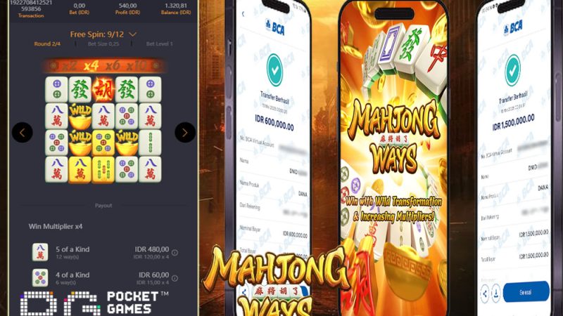 KEMENANGAN MEMBER BERMAIN DI MAHJONG WAYS PG SOFT