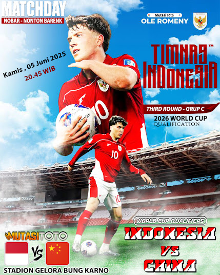 SAKSIKAN SEGERA!!! KESERUAN PERTANDINGAN YANG TELAH DINANTIKAN > INDONESIA vs CHINA