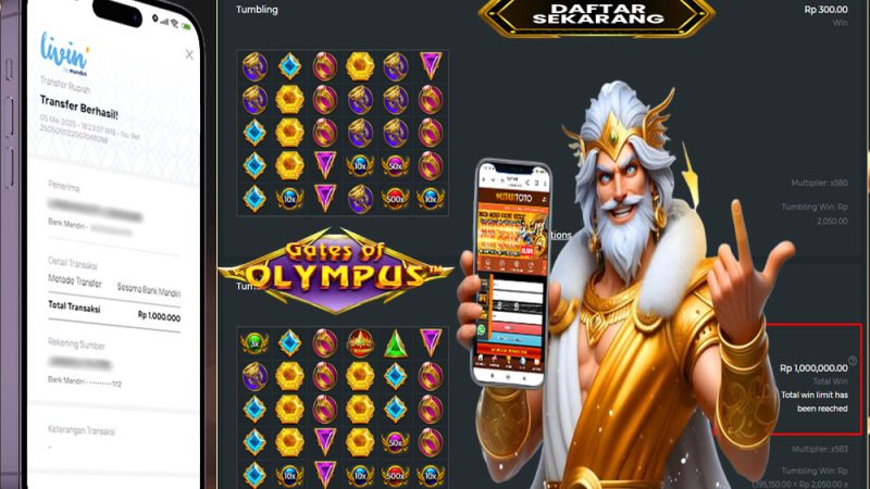 KEMENANGAN MEMBER BERMAIN DI GATES OF OLYMPUS