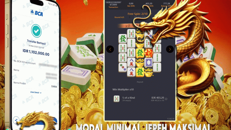 KEMENANGAN MEMBER BERMAIN DI MAHJONG WAYS 2 PG SOFT