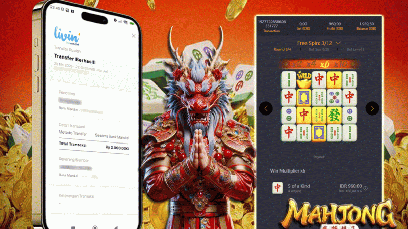 KEMENANGAN MEMBER BERMAIN DI MAHJONG WAYS PG SOFT