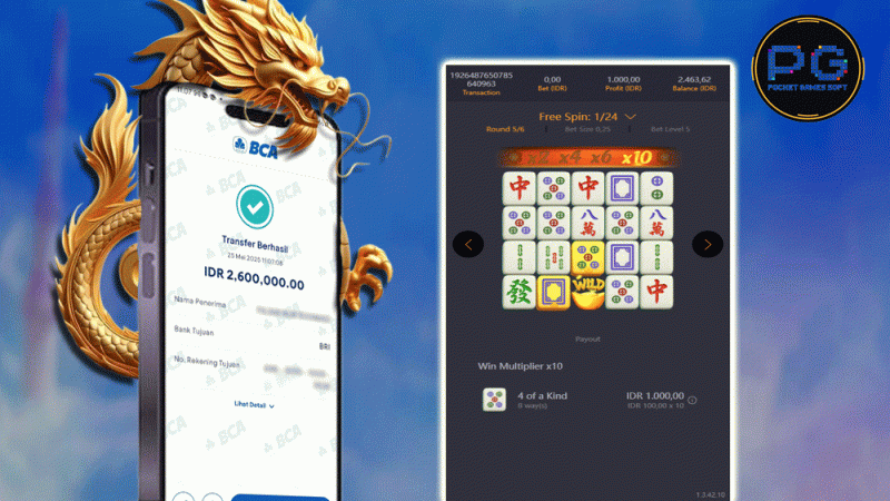 KEMENANGAN MEMBER BERMAIN DI MAHJONG WAYS PG SOFT