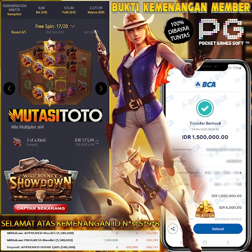 KEMENANGAN MEMBER BERMAIN DI WILD BOUNTY SHOWDOWN