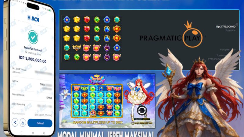 KEMENANGAN MEMBER BERMAIN DI STARLIGHT PRINCESS