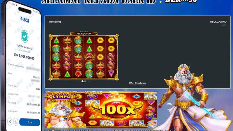 KEMENANGAN MEMBER BERMAIN DI GATES OF OLYMPUS SUPER SCATTER