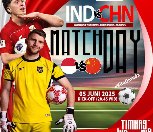SAKSIKAN SEGERA!!! KESERUAN PERTANDINGAN YANG TELAH DINANTIKAN > INDONESIA vs CHINA