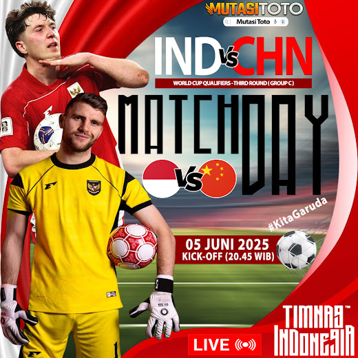 SAKSIKAN SEGERA!!! KESERUAN PERTANDINGAN YANG TELAH DINANTIKAN > INDONESIA vs CHINA