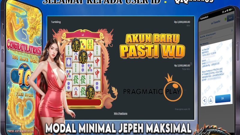 KEMENANGAN MEMBER BERMAIN DI MAHJONG WINS 3 PRAGMATIC PLAY