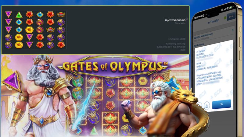 KEMENANGAN MEMBER BERMAIN DI GATES OF OLYMPUS