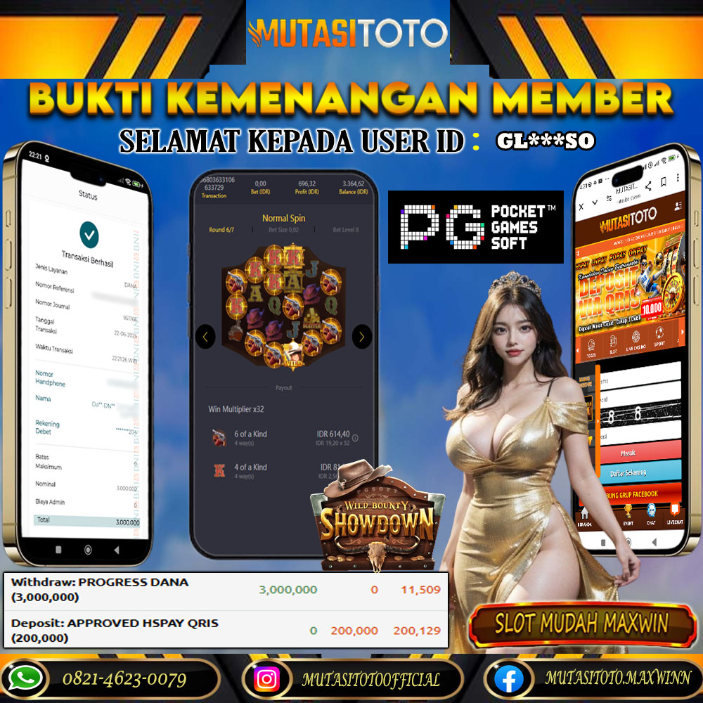 KEMENANGAN MEMBER BERMAIN DI WILD BOUNTY SHOWDOWN