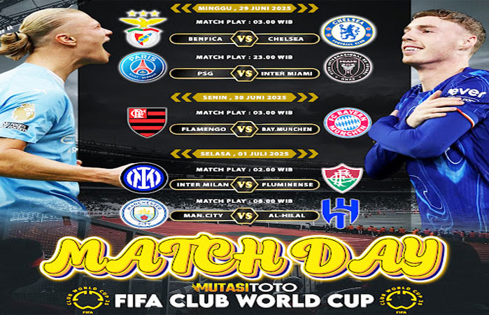SAKSIKAN MATCH DAY FIFA CLUB WORLD CUP