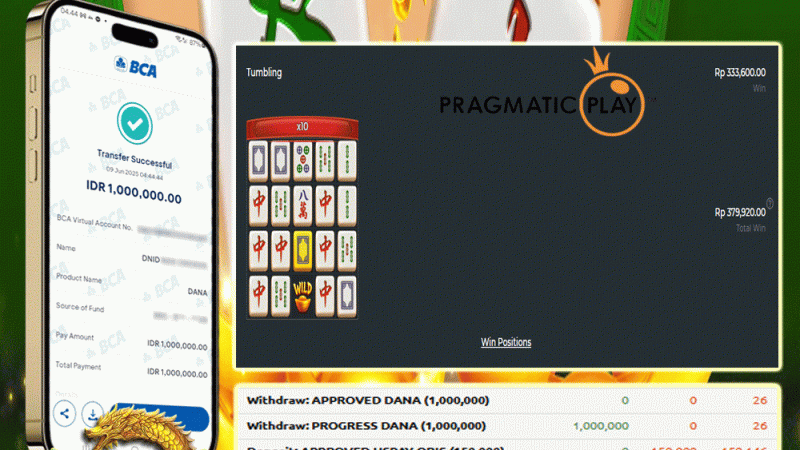 WITHDRAW MAHJONG WINS BONUS