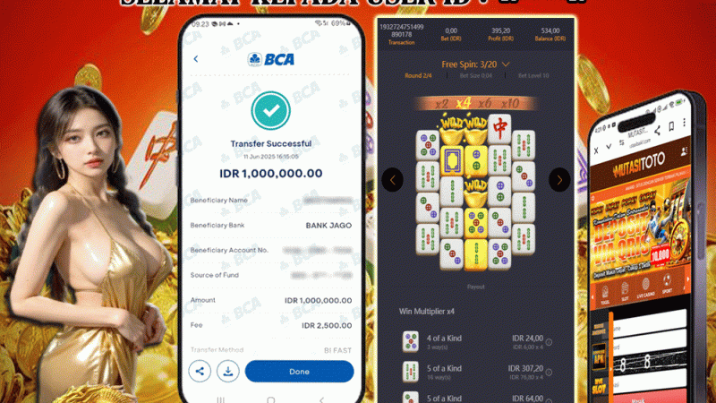 KEMENANGAN MEMBER BERMAIN DI MAHJONG WAYS 2