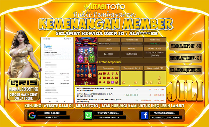 KEMENANGAN MEMBER BERMAIN DI JILI – 3 LUCKY LION