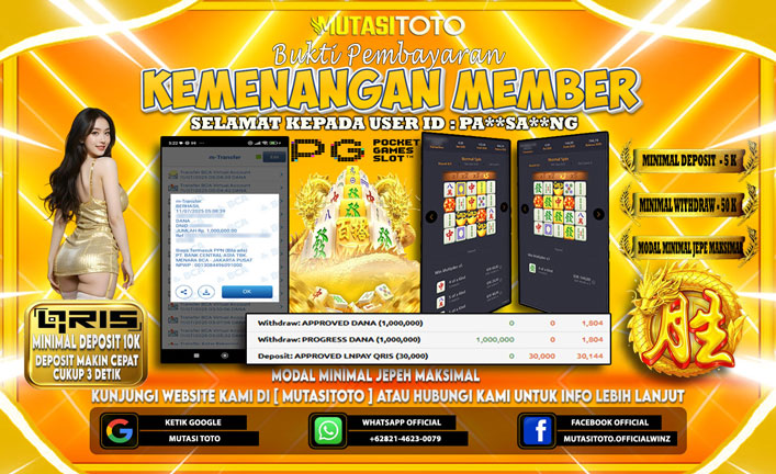 KEMENANGAN MEMBER BERMAIN DI MAHJONG WAYS